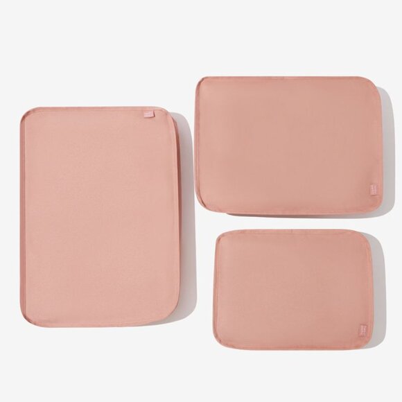 NWT Hanky Panky Set of 3 Packing Cubes in Mauve - Picture 2 of 3